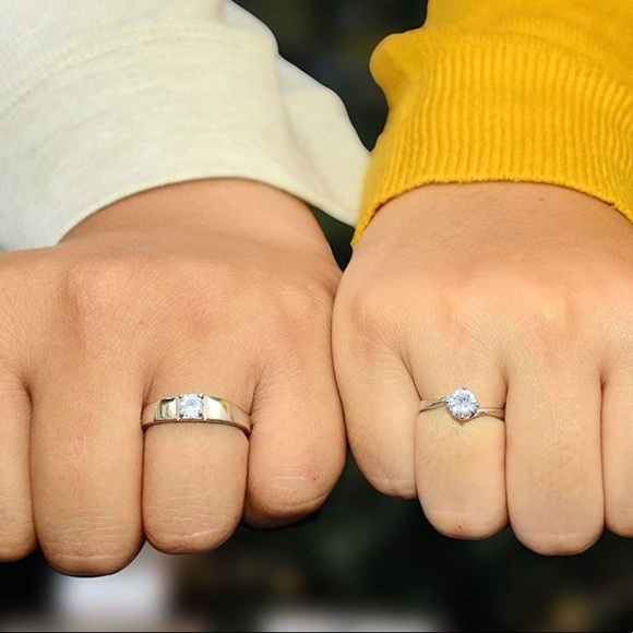 Matching Promise Rings for Couples - Picture 5 of 11